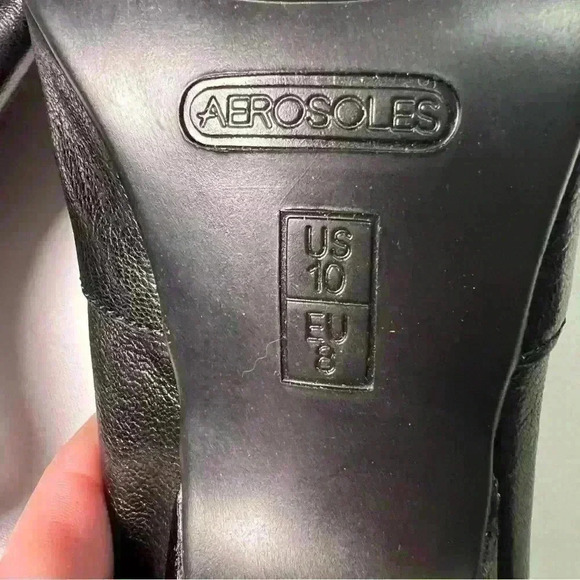 AEROSOL WOMEN OFFICE ANKLE BOOTS HIGH HEELS SHOES SZ 10 NEW NB - Picture 10 of 10